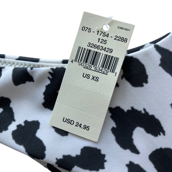 aerie size S/XS mismatch bikini SMALL black top and XS leopard bottom - Picture 6 of 16